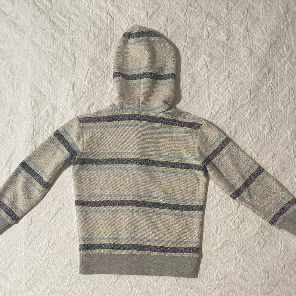 Size 5 Quicksilver Gray Great On The Way Zip Up Hoodie - Picture 4 of 4